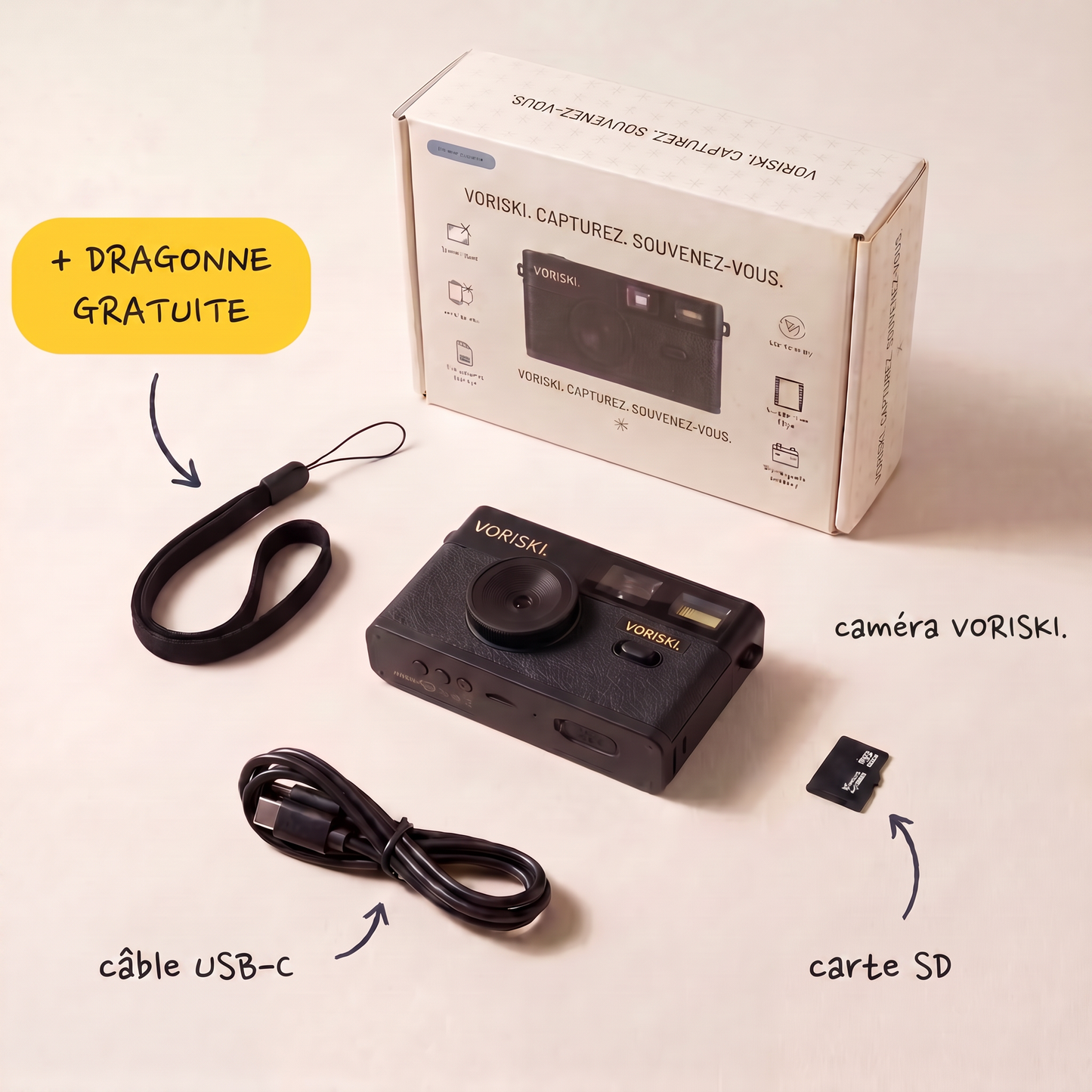Black — Contenu de la boîte