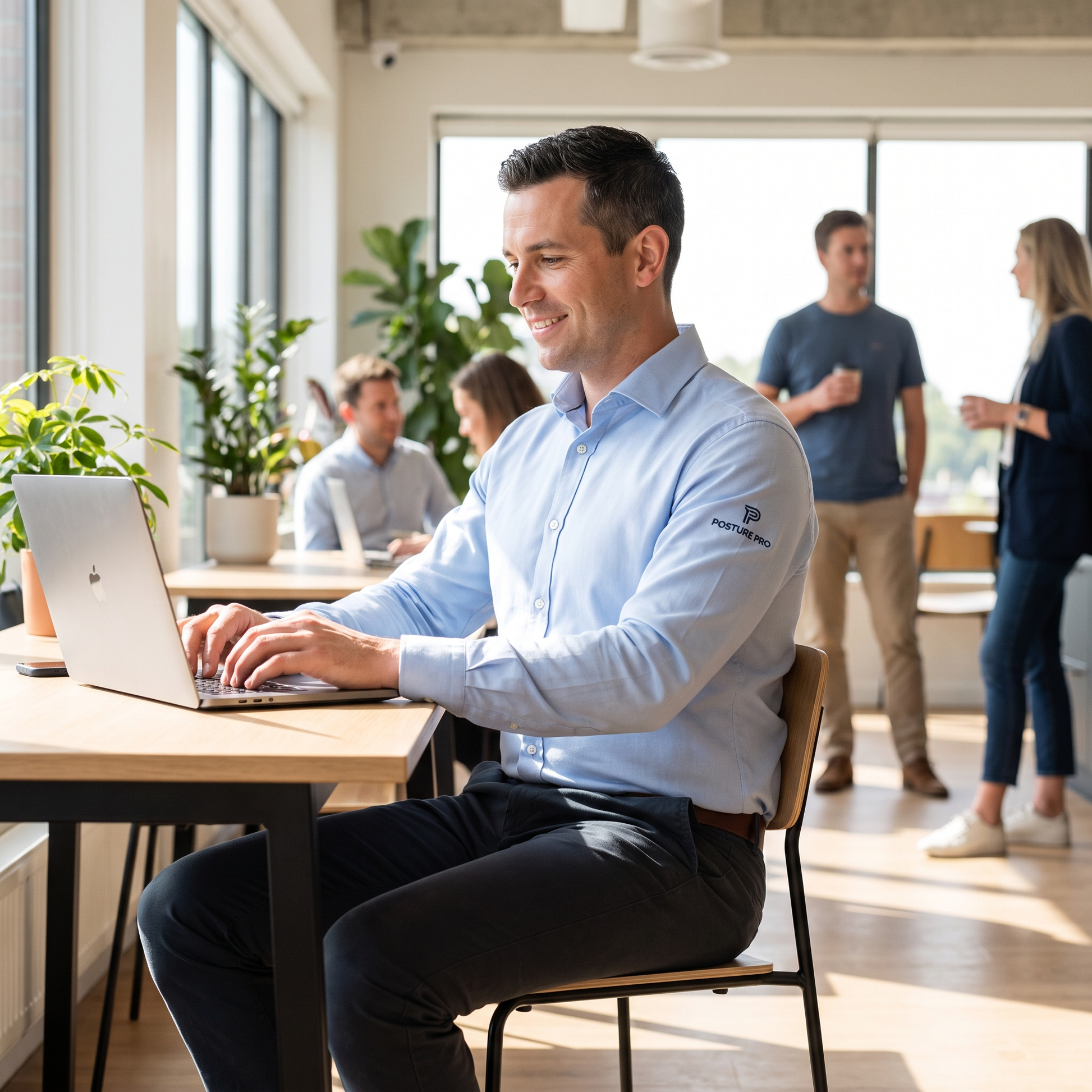 All-day posture support at the office