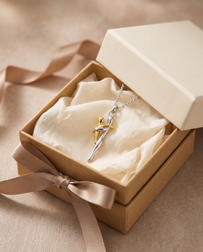 Collier Mère & Enfant dans son coffret cadeau