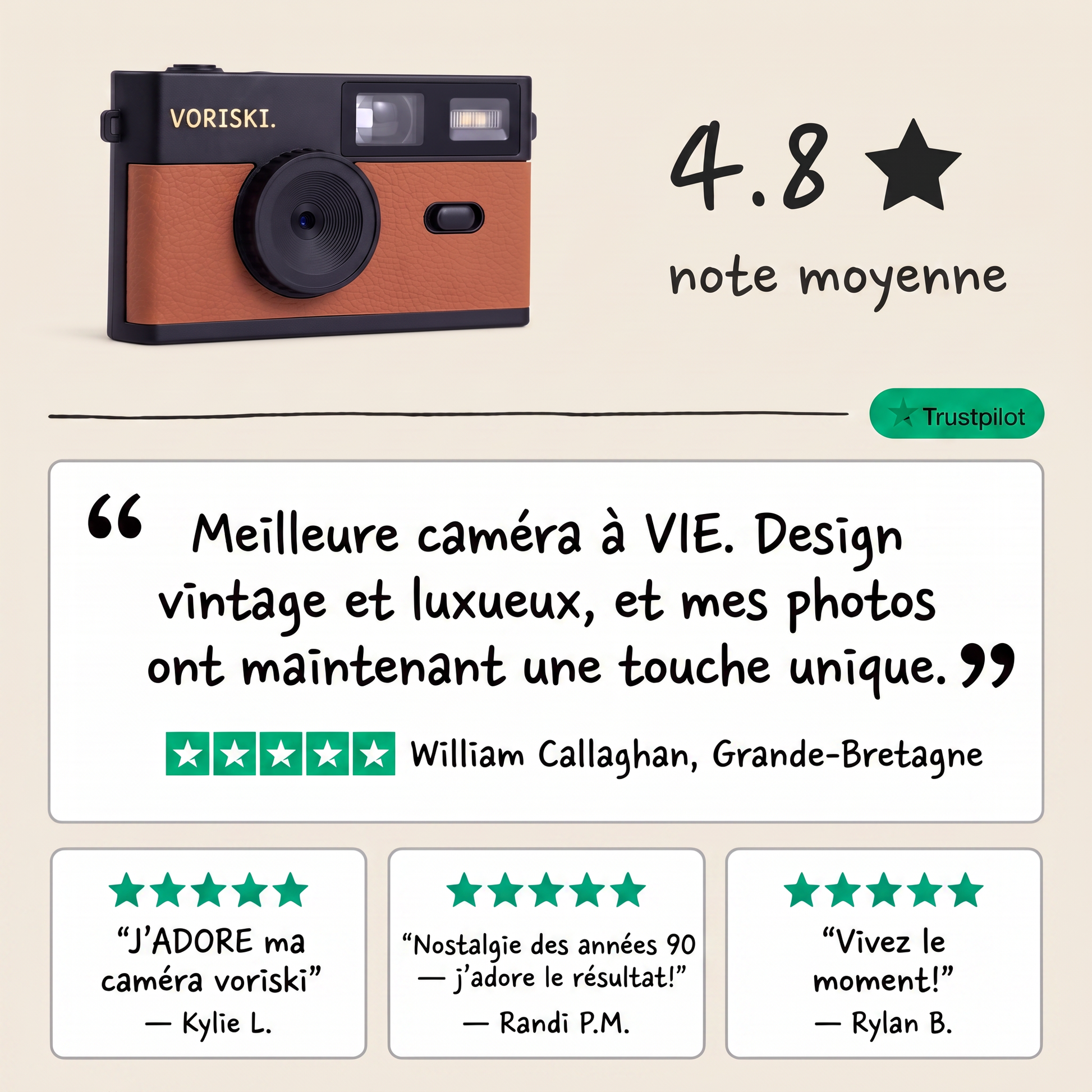 Brown — Avis clients