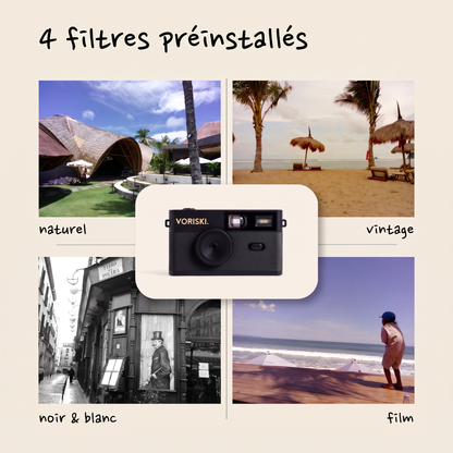 Black — 4 filtres préinstallés